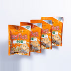 【まとめ買い】ホタテ貝ひもチップス　しお x4袋 + ガーリック味 x4袋+ のり塩味 x4袋セット【常温】